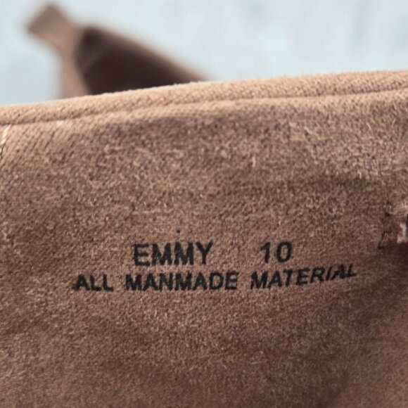 Lulus Pointed Toe Flat Loafers 10 Brown Minimalist Preppy Old Money Slip On Shoe - Picture 9 of 11